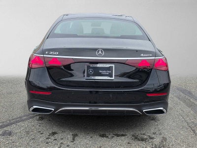 2026 Mercedes-Benz E 350 4MATIC® Sedan