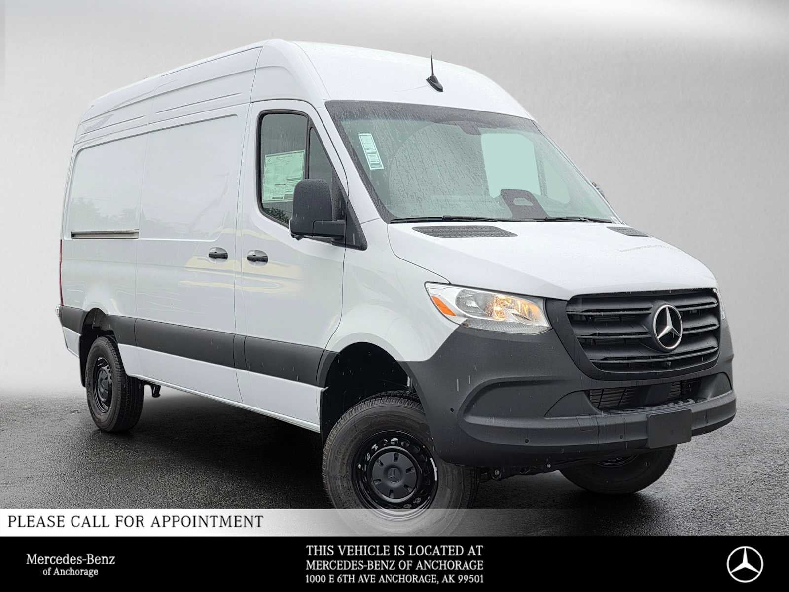 2026 Mercedes-Benz Sprinter Cargo 2500 Standard Roof I4 Diesel HO 144 AWD